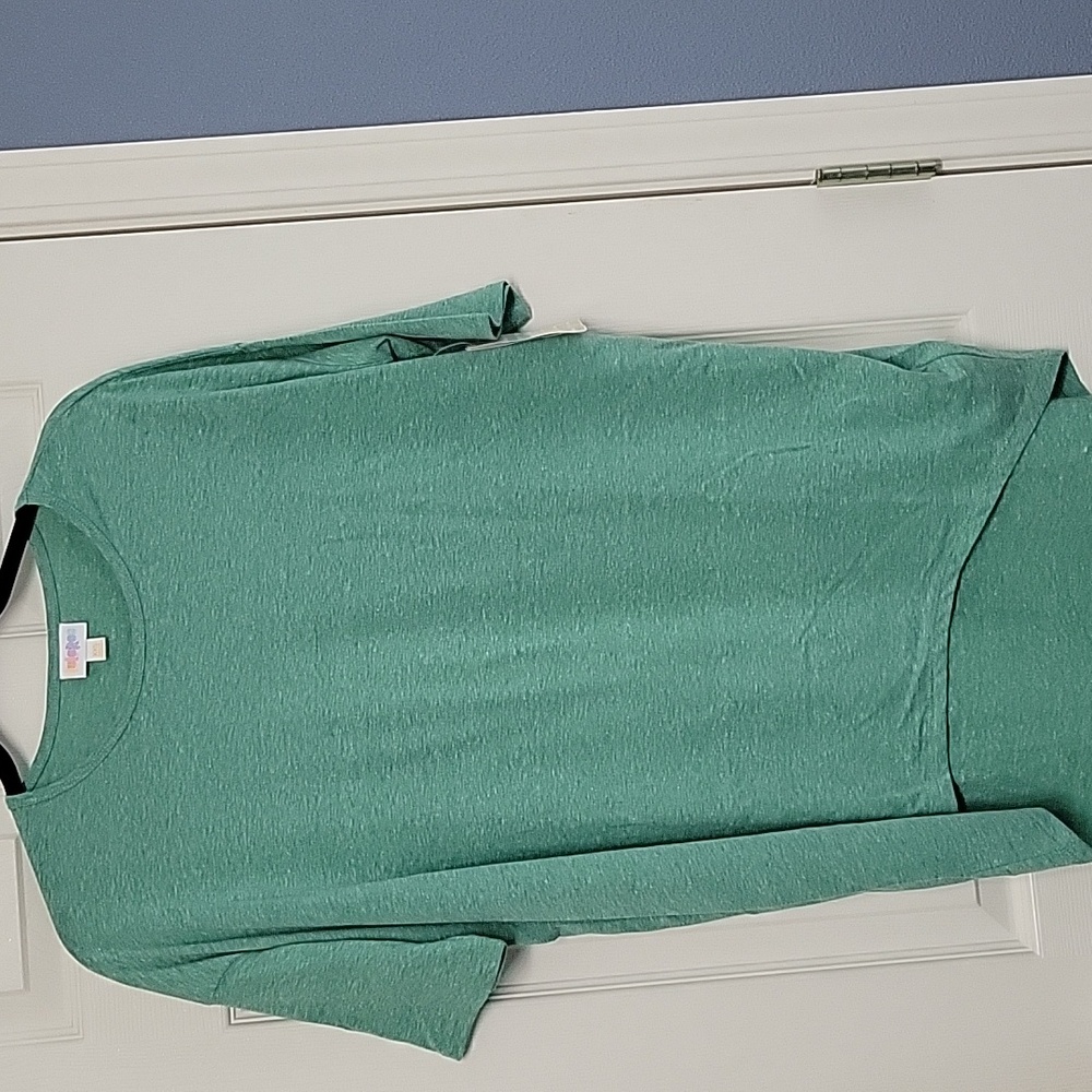 XXS Lularoe Irma , NWT, Heathered Green